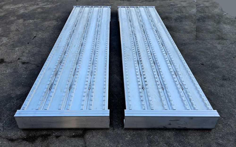 Najazdy aluminiowe PROFESSIONAL 4000x600x120mm mocowanie dolne 13,8ton