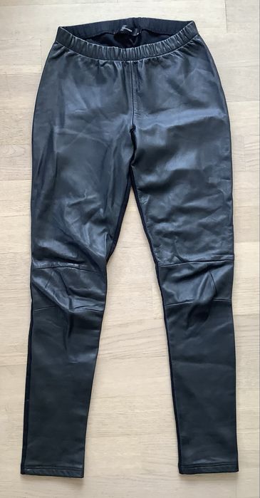 Leginsy skóra naturalna Hallhuber XS