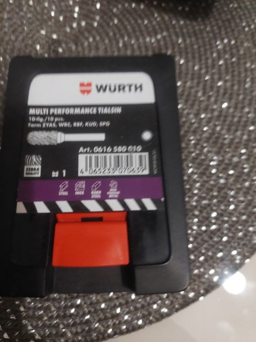 Wurth zestaw pilników do stali