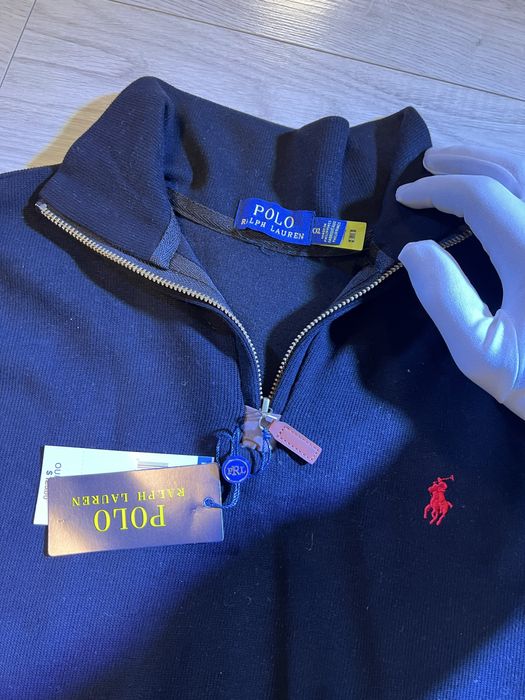 1/3 зіп Polo, 1/3 Polo Raplh Lauren, полузамок Polo