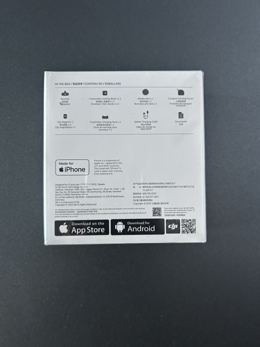 DJI Mic Mini (2TX + 1RX) — Новий / Запакований / Оригінал