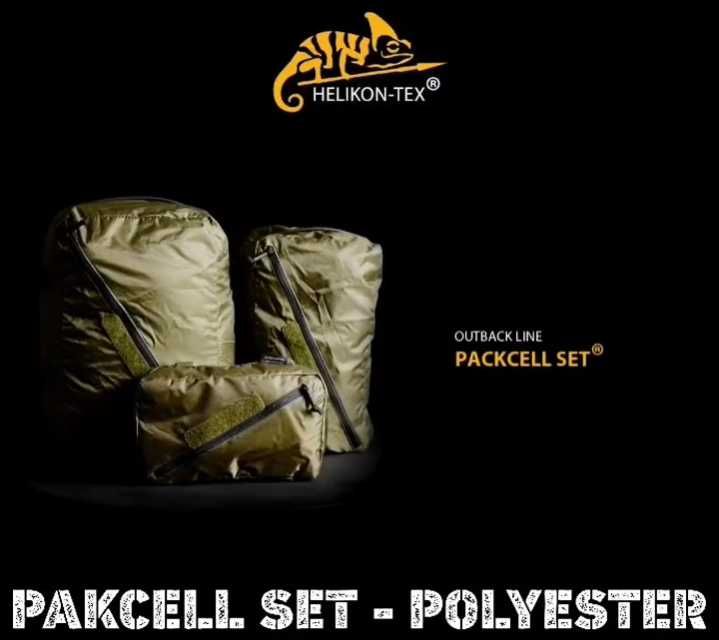 PAKCELL SET HELIKON-TEX набір 3 компресійні сумки