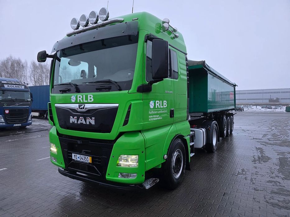 MAN TGX  Hydraulika wywrot