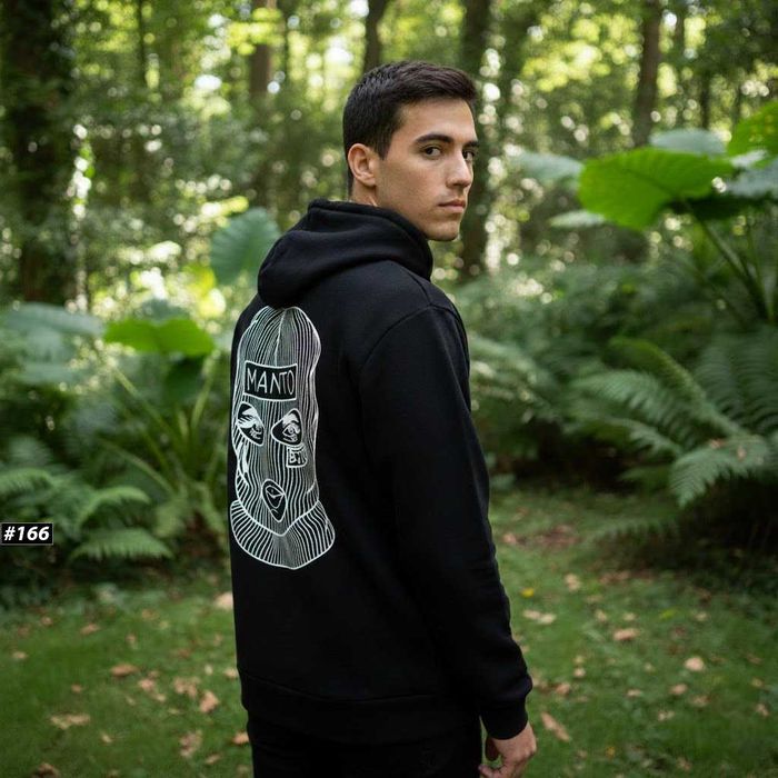 MANTO Худи Черное » МАНТО Stomp Кофта Мужская » XS S M L XL