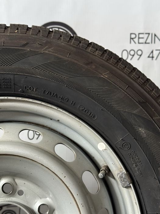 Колеса в зборі 215/70 R16C Hankook (зима),диски 6х139.7 R16 Ford