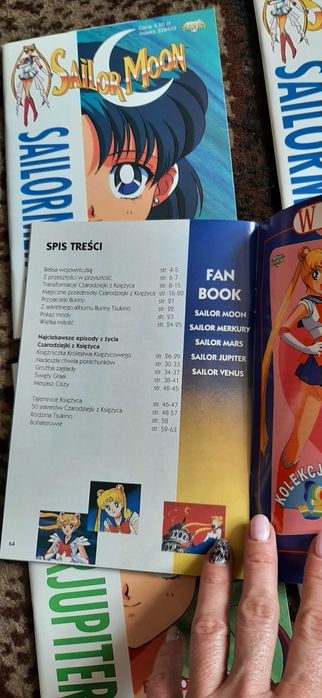 Sailor Moon  / Czarodziejka z Księżyca FAN BOOK 1999rok