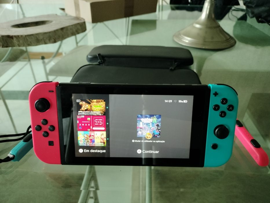 Vendo Switch V1 Sem Dock e Carregador