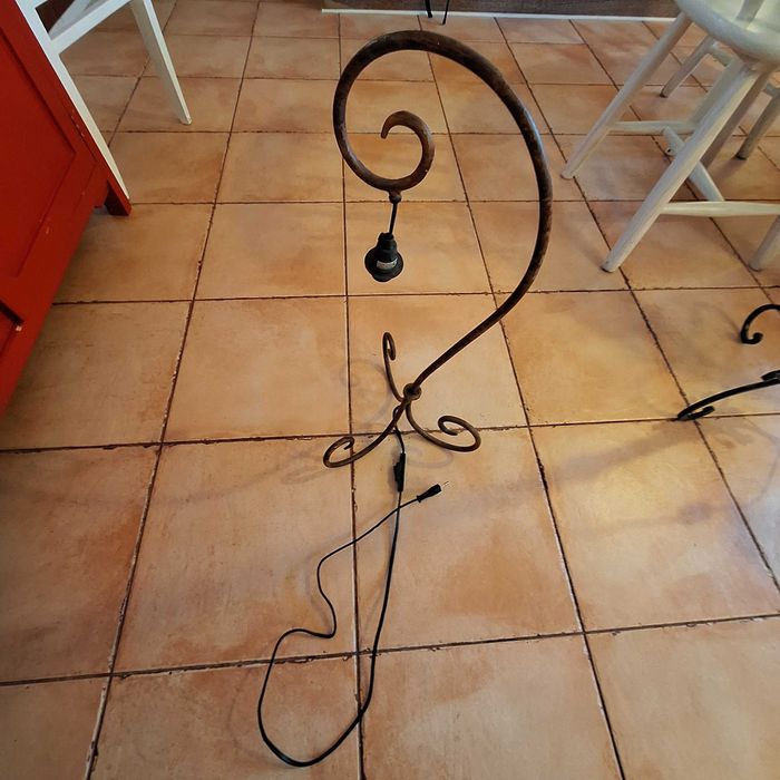 Candeeiros de mesa vintage 5€ cada