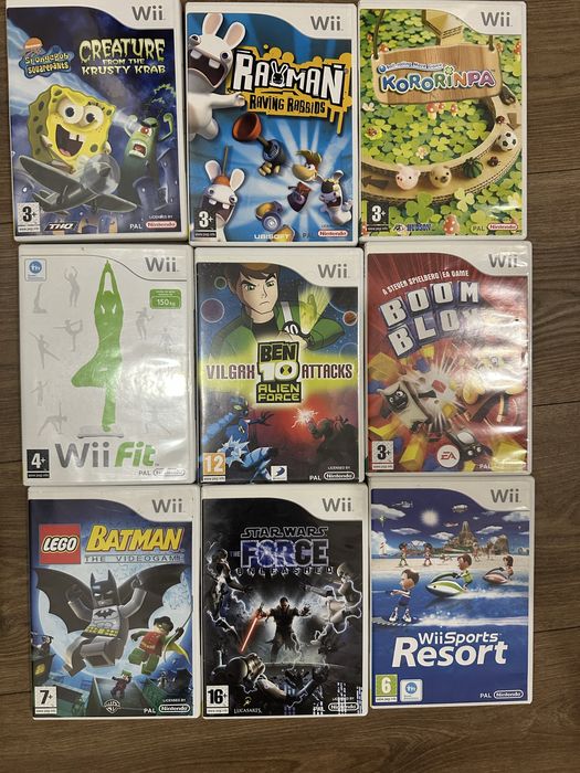 Jogos wii varios preços