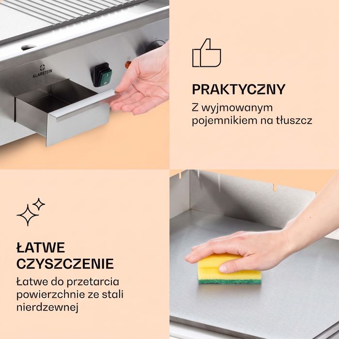 Grill gastronomiczny elektryczny Klarstein