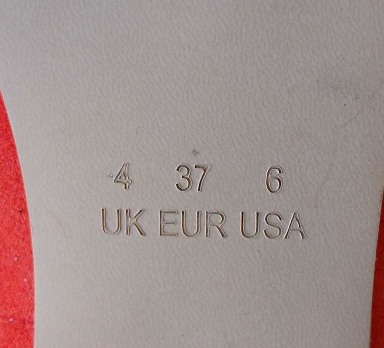 Sapatos Vermelhos Stiletto Primark 37