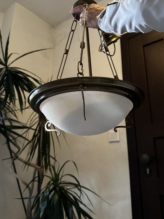 Vintage Brass Lamp