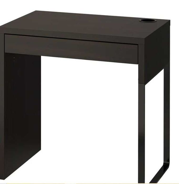 Mesa MICKE preto-castanho