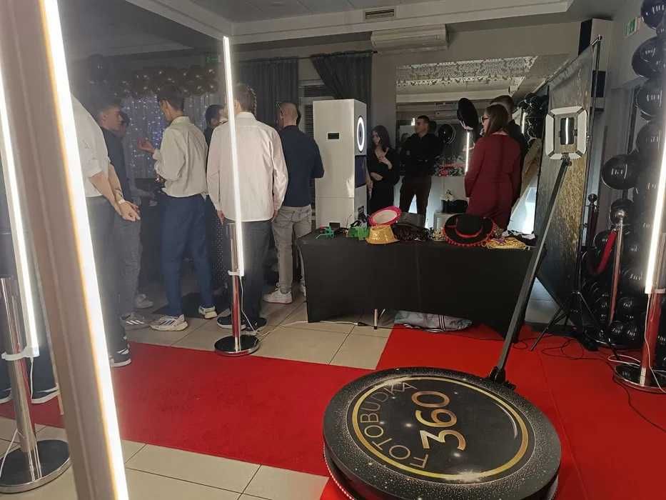 Fotobudka tradycyjna i fotobudka wideobudka 360