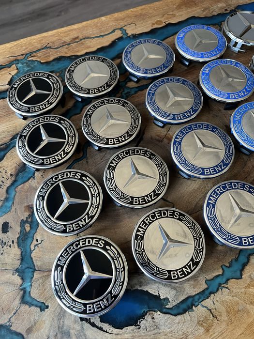Ковпачки заглушки 75мм. для дисків Mercedes-Benz
