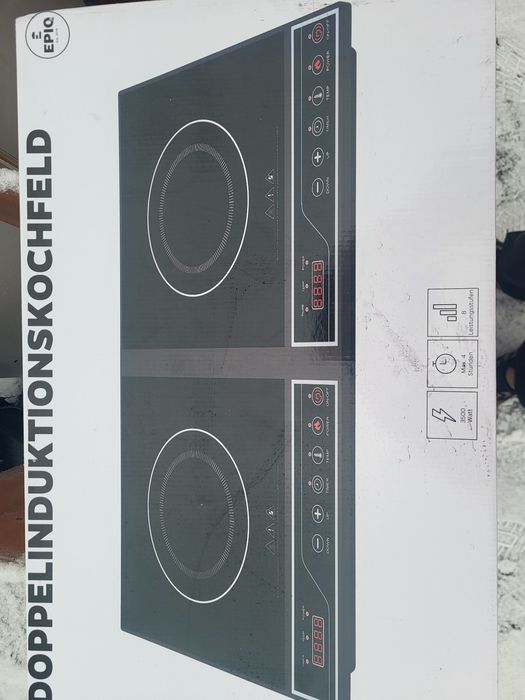 Kuchenka indukcyjna nastawna dwupalnikowa