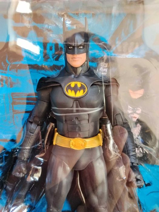 2 Mcfarlane DC Multiverse Batman Returns figures, Catwoman and Batman