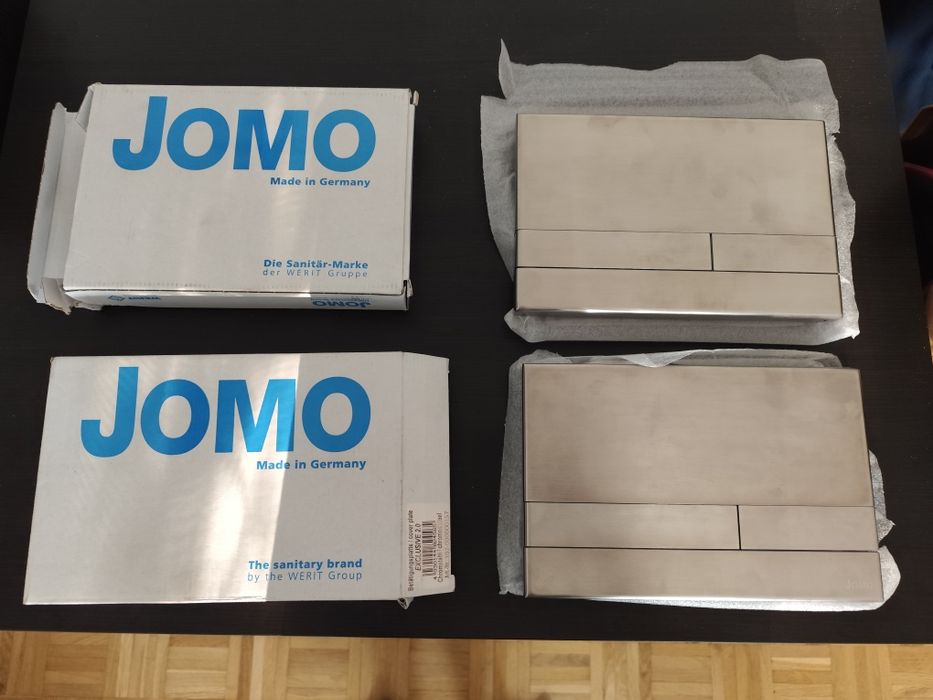 Przyciski (2 szt) Jomo Exclusive 2.0 stał szczotkowana