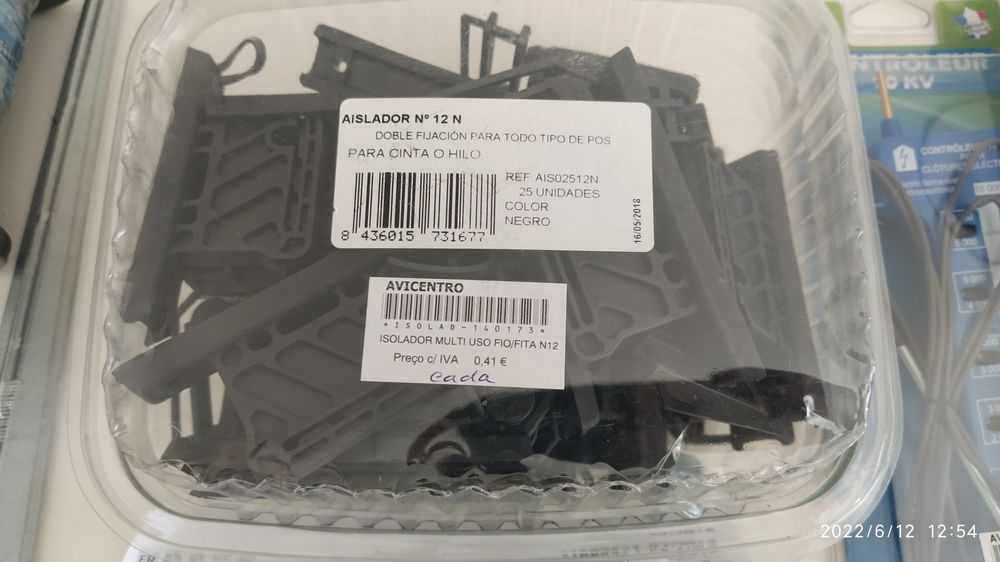 NOVA e Selada Electrificação de Vedação Completa 250m