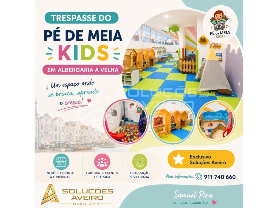 Negócio de Espaço Infantil | Albergaria-a-Velha