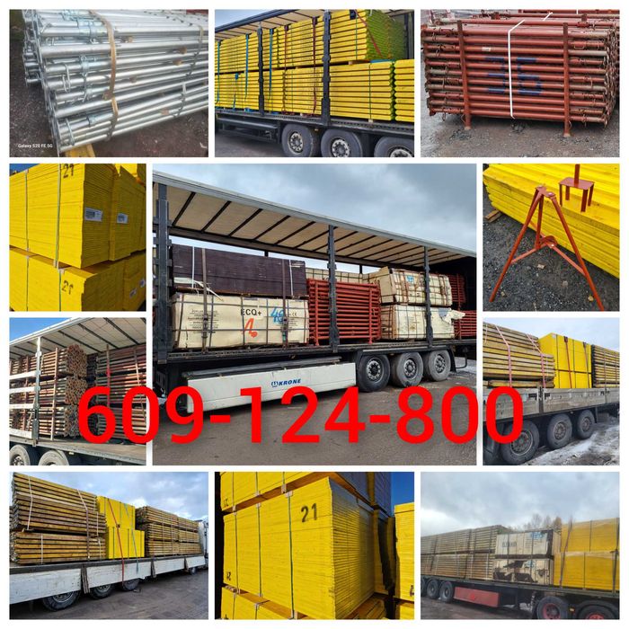 Dźwigar H 20 Doki Sztyce Stemple Budowlane Podpory Stropowe Głowice