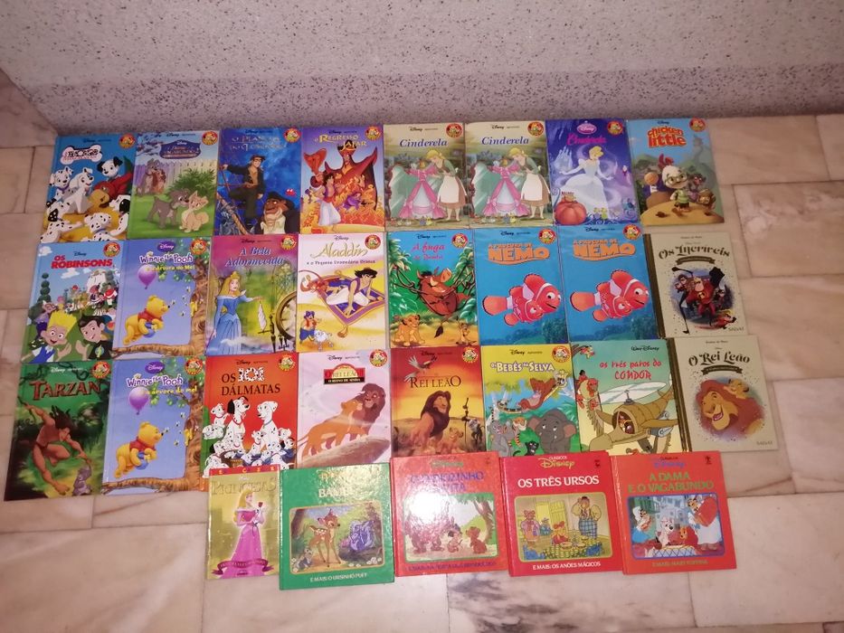 Clássicos da Disney Mulan/Bambi/rei leão/aladdin/cinderela/star wars