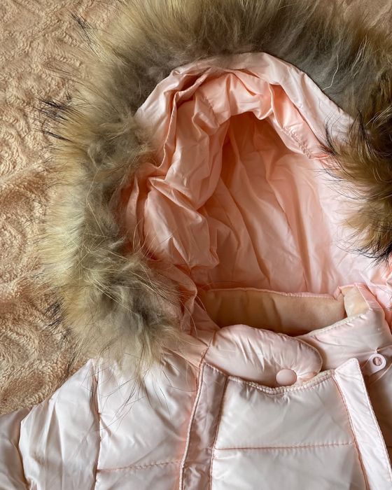 Зимовий  комбінезон дитячий для дівчинки