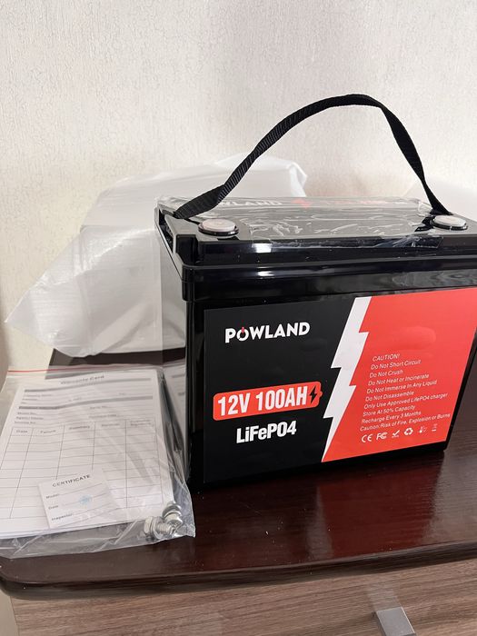 Lifepo4 powland 12V 100A