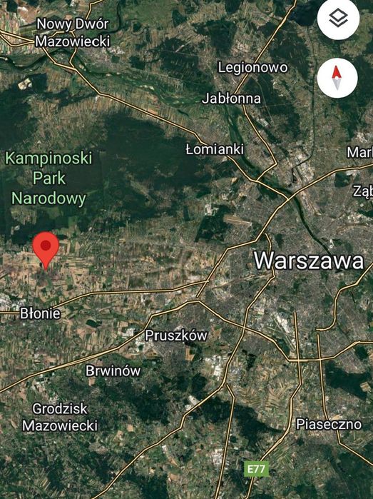 Działka rolna pod Warszawą.