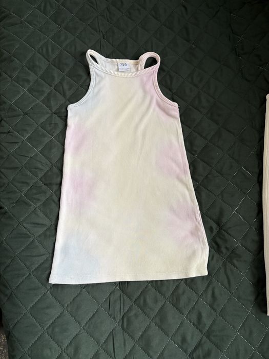 Sukienka sukienki prążek zara 120 zestaw