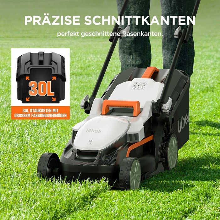Kosiarka akumulatorowa szerokość cięcia 33 cm, do 200 m2