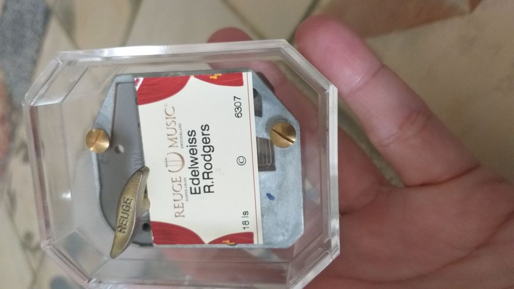 Caixa música Reuge Music St Croix