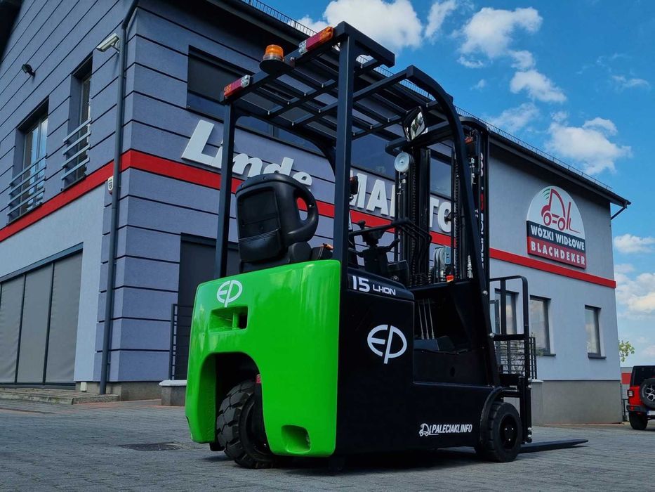 3-kołowy elektryczny wózek widłowy [EP- 1500 kg] (Li-ION) Rocznik 2025