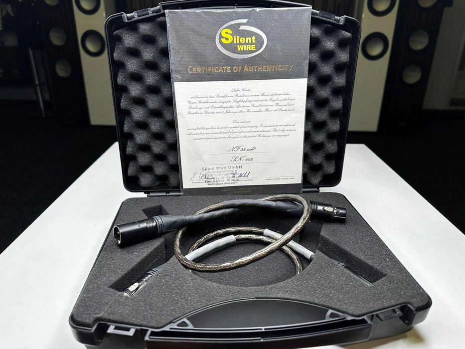 Межблочный кабель Silent Wire NF32 MK2 XLR 0.6 m
