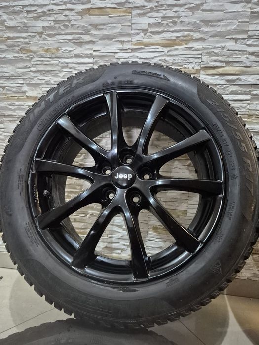 Jeep Compass Renegade Alufelgi 17 Koła Felgi 5x110 Black Piękne