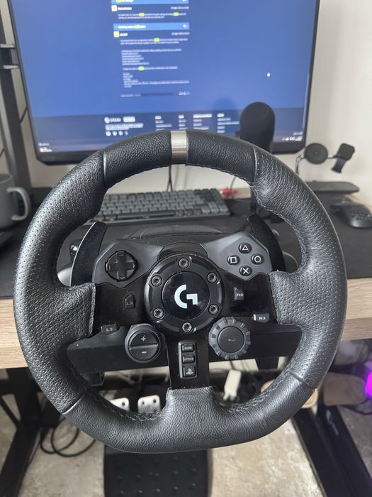 Logitech g923 ігровий руль