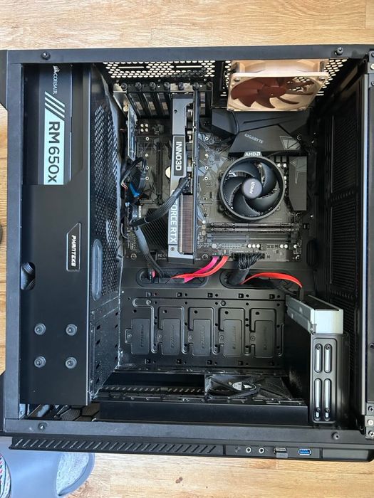 Komputer PC AMD Ryzen 5, RTX 3060, 32 GB DDR4