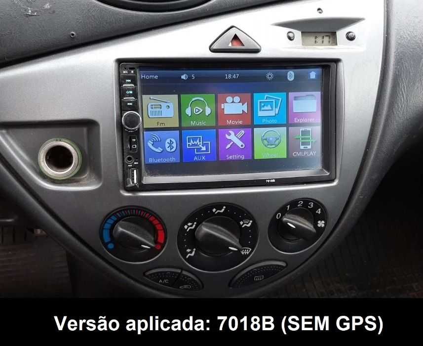 (NOVO) Rádio 2DIN FORD Focus (1998 a 2004) • Android [4+32GB] MK1