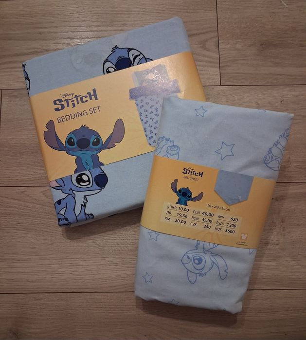 Stitch Disney pościel i prześcieradło