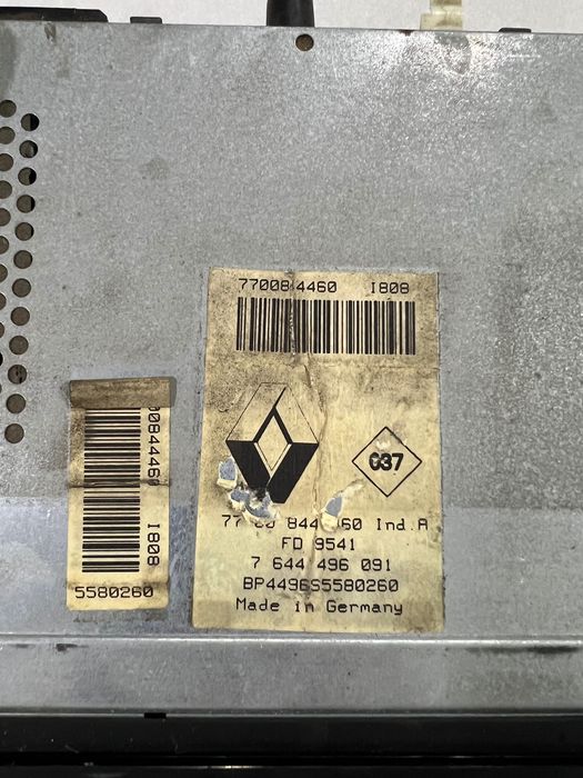 Radio Blaupunkt Renault