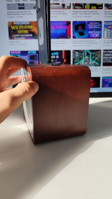 Портативна  колонка Bergmann Popcube док-станція Радіоприймач Бумбокс