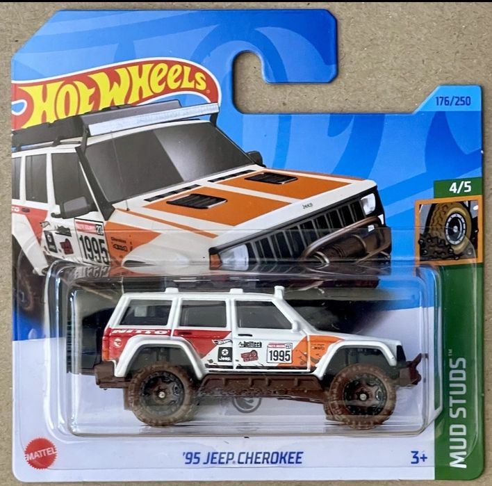 '95 Jeep Cherokee Treasure Hunt Hot Wheels 2023