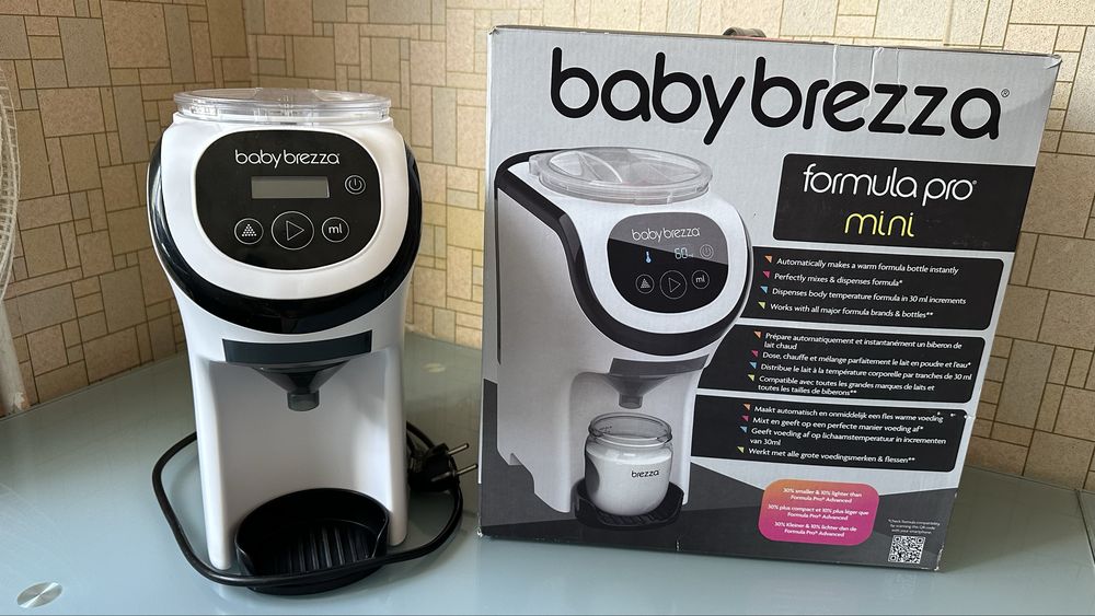 babybrezza mini машинка для приготування суміші