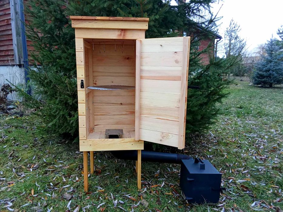 Wędzarnia drewniana – polskiej produkcji 150x55x50cm