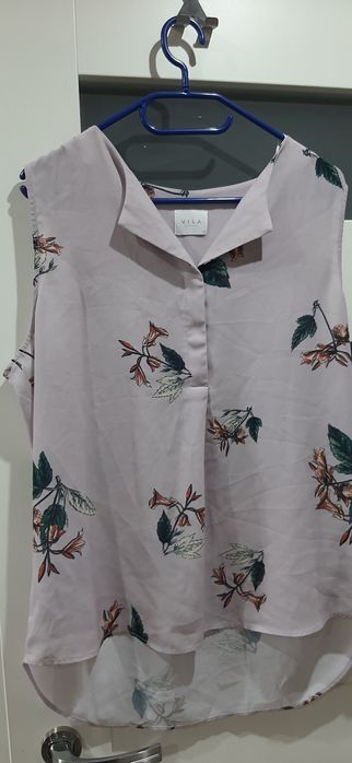 Liliowa lekka bluzeczka VILA r M