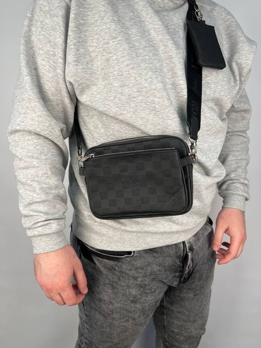 Сумка чоловіча 3в1 через плече / Мужская сумка