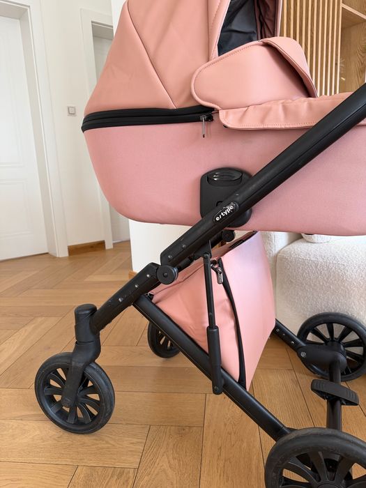Wózek Anex e type 2w1 peach