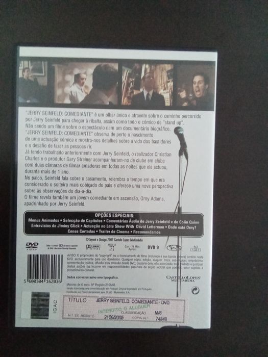 Jerry Seinfeld o comediante