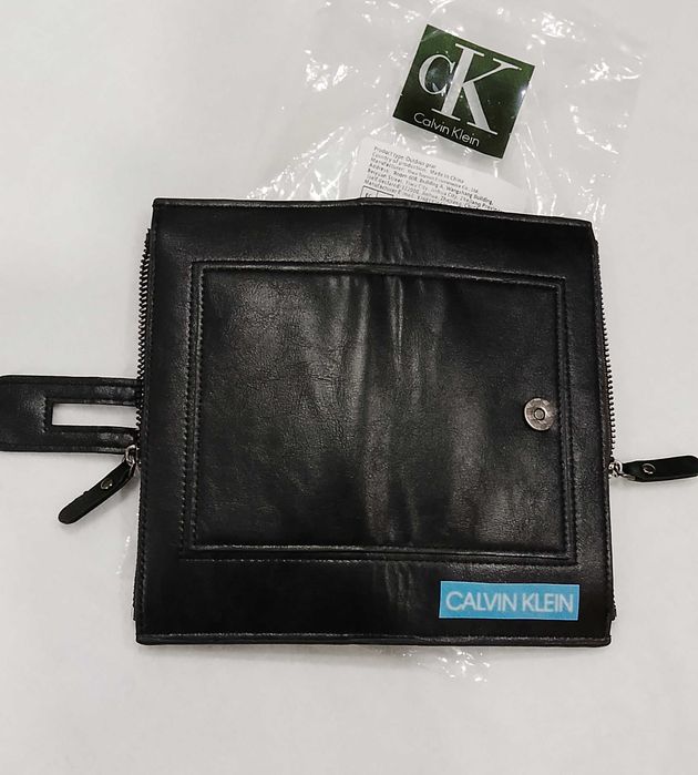 Calvin Klein portfel czarny duży Nowy
