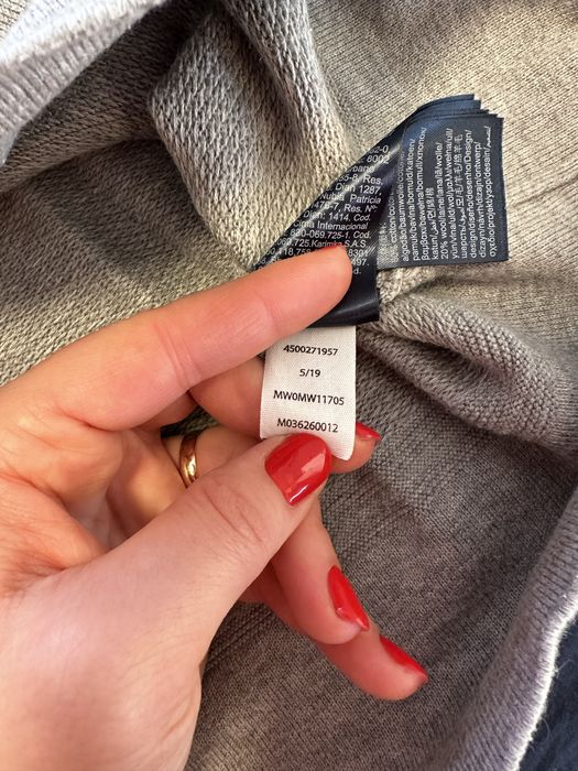 Sweter bluza Tommy Hilfiger xxl szara męska